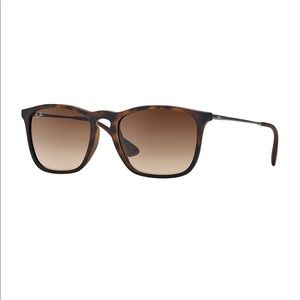 Chris Rubber ray bans in brown